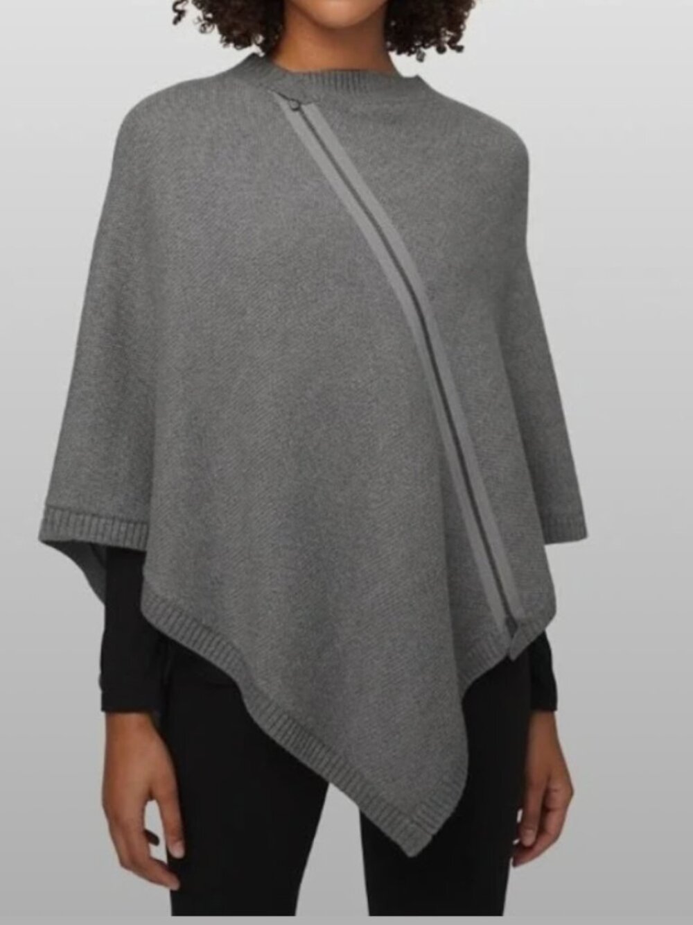 Lululemon Merino Wool Poncho Gray OS